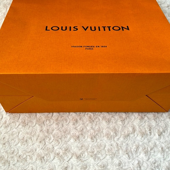 Louis Vuitton Shopping Bag Authentic, Embossed Logo, Fabric Handles - Picture 8 of 8